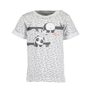 Blue Seven Baby Unisex T-Shirt mit Allover-Print