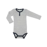 Name It Jungen Baby-Body langärmelig mit Streifen