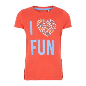 Name It Mädchen T-Shirt mit "FUN" Grafikprint