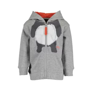 Blue Seven Baby Jungen Kapuzen-Jacke mit Panda Print