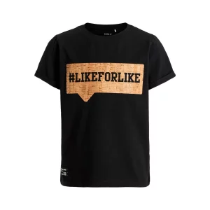 Name It Jungen Shirt kurzärmelig mit Korkenprint