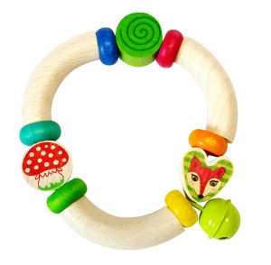 Rassel Waldtiere von Hess Toys