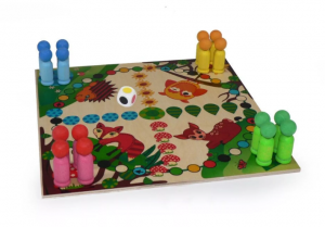 "Raus mit Dir" Spiel Waldtiere von Hess Toys