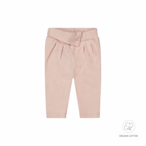 Dirkje Mädchen Baby Bio-Hose zartrosa