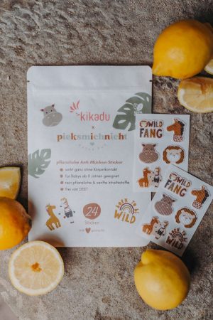 pieksmichnicht Anti-Mücken-Sticker Natur Pur Edition von Kikadu
