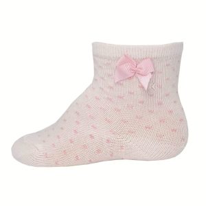 Ewers Socken Pünktchen mit Schleife