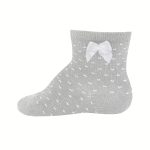 Ewers Socken Pünktchen mit Schleife