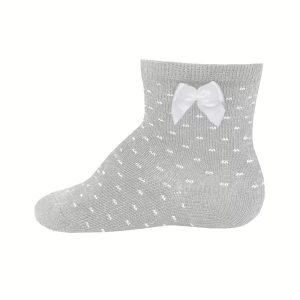 Ewers Socken Pünktchen mit Schleife