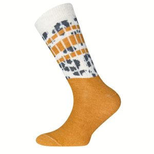 Ewers Socken Leomuster Herbstgold