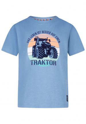 T-Shirt Traktor Flockprint von Salt and Pepper