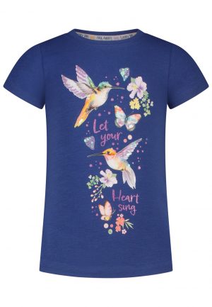 Mädchen T-Shirt Kolibri von Salt and Pepper