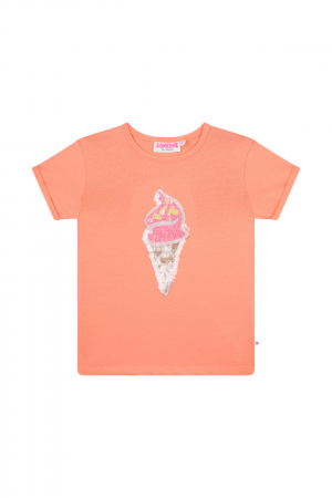 Mädchen T-Shirt Eis von Someone
