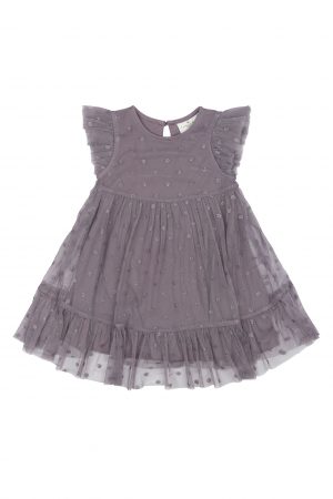 Tüllkleid mit Punkten von The New Siblings