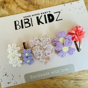 Haarspangen 5er Set Spring von Bibi Kidz