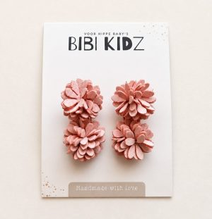 Haarspangen 2er-Set – Zauberhafter Blumen-Look - Bibi Kidz