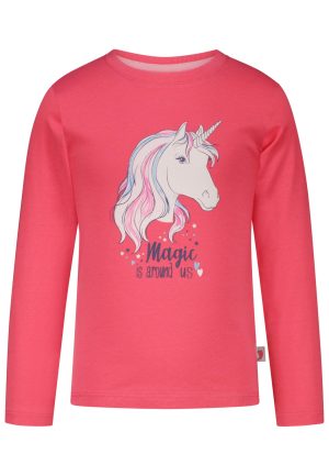 Longsleeve Einhorn „Magic“ – Salt and Pepper