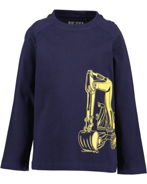 Blue Seven Jungen-Langarmshirt mit Glow-in-the-dark-Print