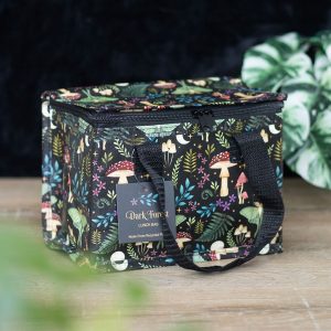 Lunch-Tasche mit dunklem Wald-Print – Isoliert