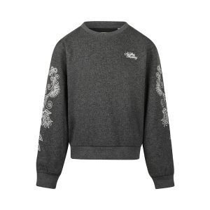 No Way Monday Mädchen-Pullover mit Stickerei
