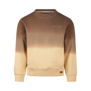 Koko Noko Jungen-Pullover Farbverlauf Walnuss