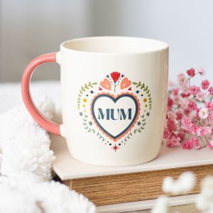 Tasse „Mum Folk Heart“ ❤️