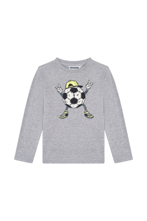 Langarmshirt Fußball für Jungen von Someone