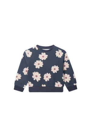 Blumen Pullover für Mädchen von Someone