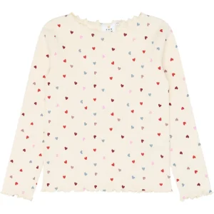 Herzen Langarmshirt für Mädchen von THE NEW