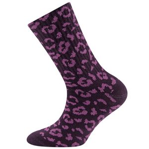 Tennissocken Leo Aubergine von Ewers